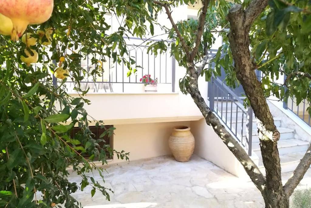 New, Bright, Cozy, Autonomous Apartment With Private Entrance And Garden, 42 M2, 5Min To The Beach And City Center Καλαμάτα Εξωτερικό φωτογραφία