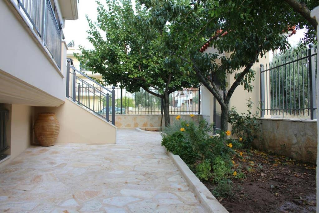New, Bright, Cozy, Autonomous Apartment With Private Entrance And Garden, 42 M2, 5Min To The Beach And City Center Καλαμάτα Εξωτερικό φωτογραφία